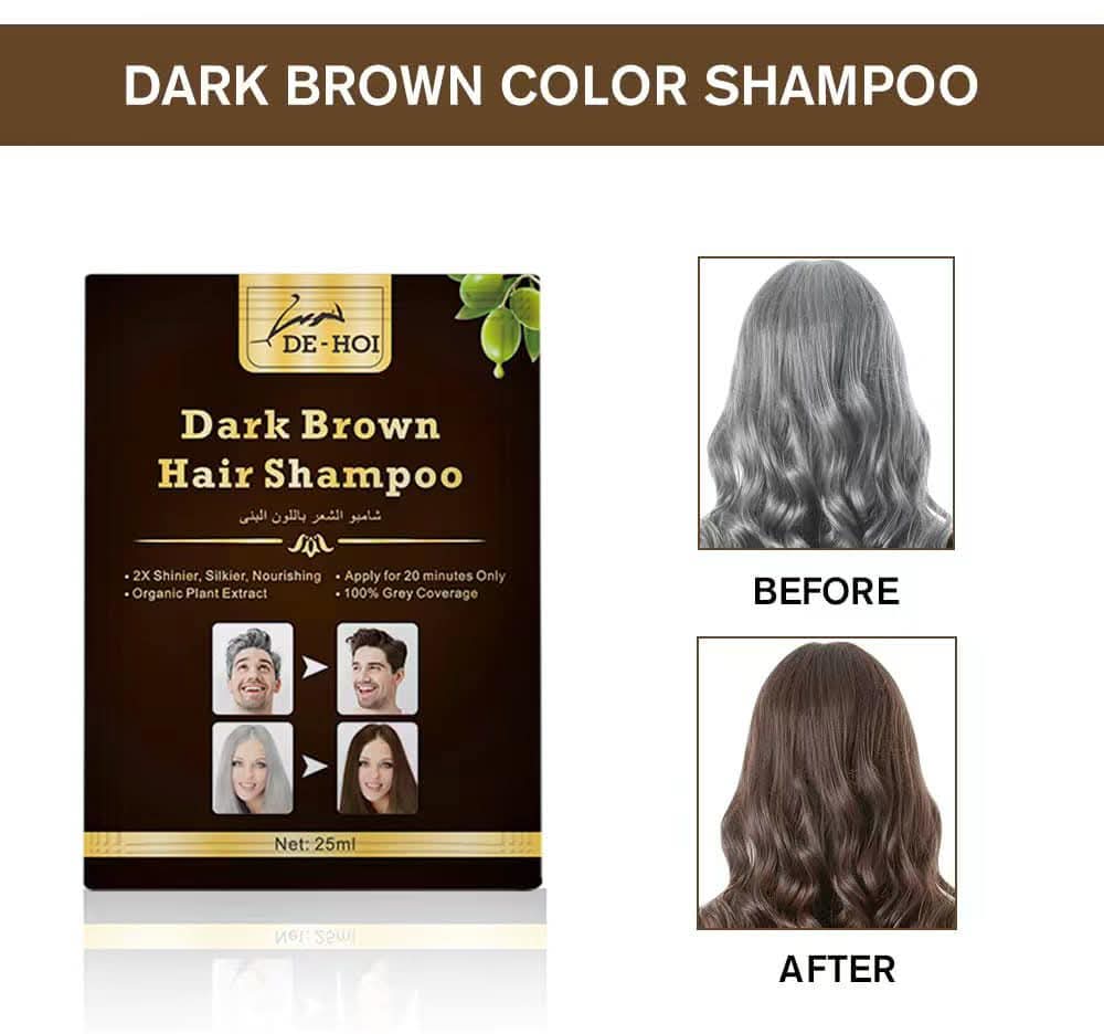BLACK COLOR HAIR SHAMPOO