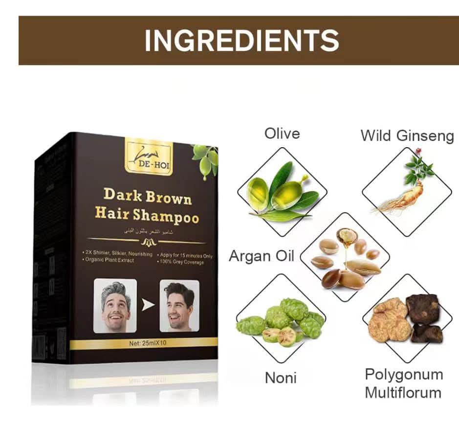 BLACK COLOR HAIR SHAMPOO