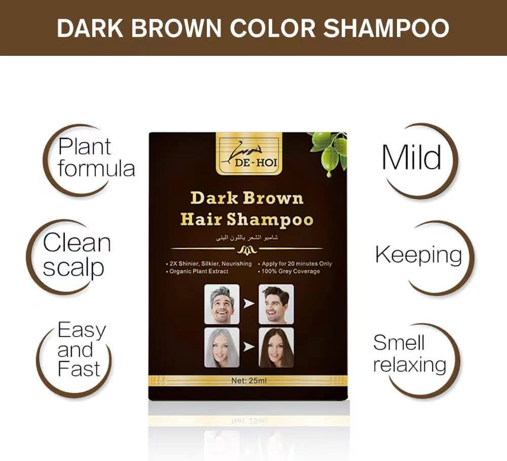 BLACK COLOR HAIR SHAMPOO