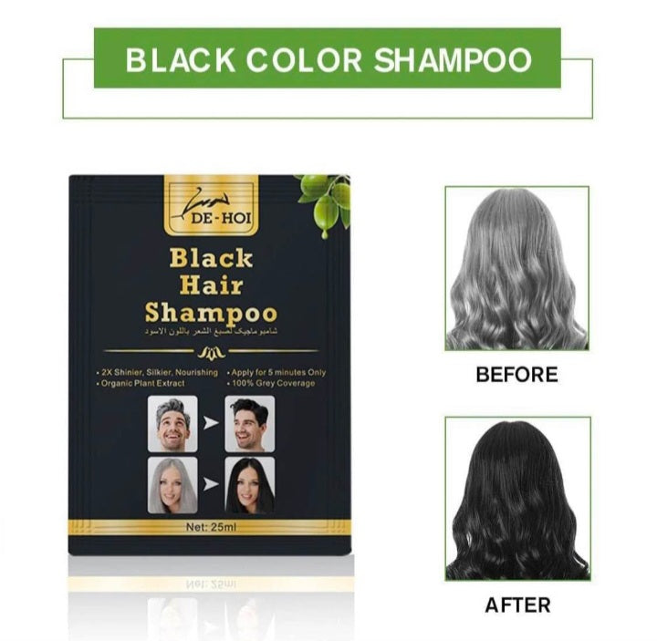 BLACK COLOR HAIR SHAMPOO